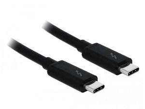 Delock Thunderbolt 3-Kabel 20Gbps USB-C - USB-C 1 m - BRACK.CH