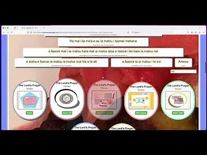 Tahitian Language (Reo Tahiti) The Lord's Prayer Learn Step by Step