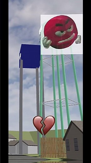 How do you make homemade water towers fall in ccs