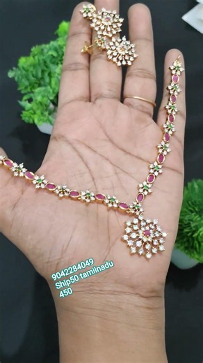 450 rs necklace #sgsjewellery #sgsshopping #sgsgiveaway