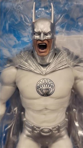 🔸Spin Around🔶🔥🦇McFarlane Toys DC Multiverse Batman Brightest Day White Lantern Batman 7-in Figure🌟