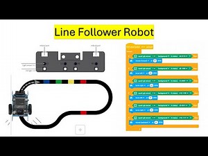 Mbot2 Line Follower Robot live demonstration