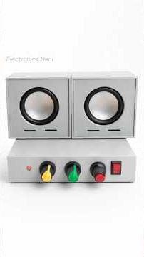 How to make Mini DJ Bass Box 😱 Big Sound in Small Box 🔊 #shorts #djbass #box #howtomake