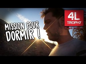 CHERCHER UN CAMPEMENT ET DORMIR DEDANS EN PLEIN DÉSERT ! - 4L Trophy EP #4 avec JEEL