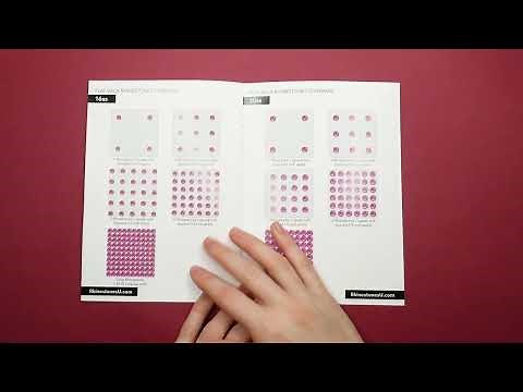 Rhinestone Stone Size Chart and Estimating Guide (how many rhinestones do I need for my project?)