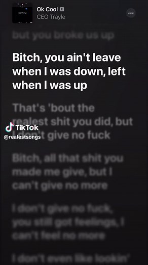 CEO Trayle - Ok Cool Lyrics