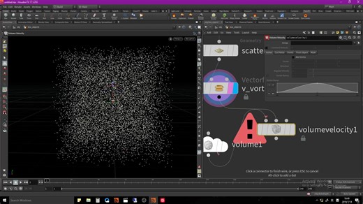 houdini17.5——导入自定义速度场到pyro