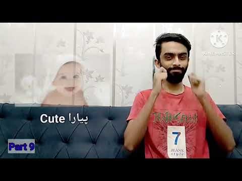 (Part 9) Words In English and Urdu In Pakistan Sign Language