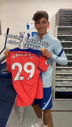 Kai Havertz Chelsea FC Jersey Prep | Saturday Shirt Routine