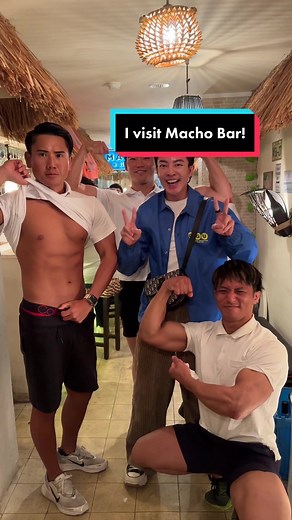 i visit macho bar in japan! 💪🏻🇯🇵 #japan #kyoto #macho #machobarkyoto