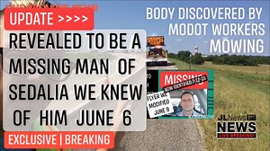 - - -UPDATE: Thomas Lee Bulluck, 48, Sedalia is identified- - - No foul play has been suspected at this point in the investigation after the initial autopsy has been conducted in Kansas City. - - -UPDATE: Thomas Lee Bulluck, 48, Sedalia is identified- - - Press Release: Joplin Police Department Body Located Death Investigation Underway Update #2: The deceased has been identified as Thomas L. Bulluck, 48, Sedalia, Missouri. His vehicle had been located abandoned at the 11.6 Mile Marker of I-44 in