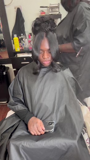 Stylish Messy Updo Ponytail Hairstyle with Bangs