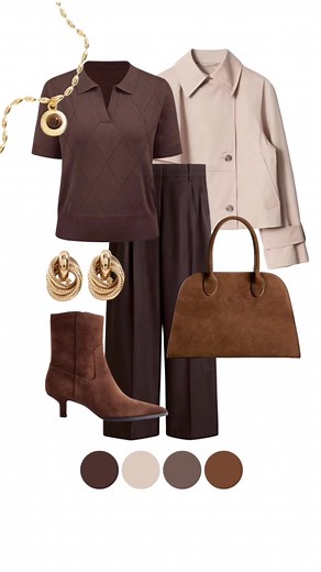 117K views · 1.1K reactions | Effortless outfits that make everyday style feel simple and chic. Neutral tones, clean lines, timeless layering… it’s all about looking polished without overthinking it ✨ From morning coffee runs to casual workdays, these pieces elevate your day effortlessly. Save for your next outfit inspo and embrace the quiet luxury in daily dressing 懶 link in bio  | La Femme Wanderer | Facebook