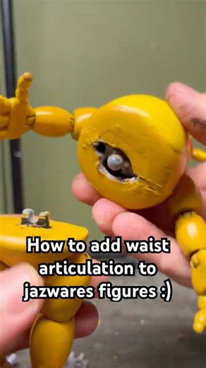 How To Add Waist Articulation To Jazwares Fnaf Figures