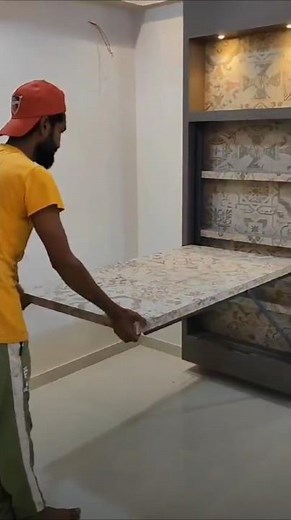 Wall Mounted Folding Dining Table | Bracket Installation Demo#tablebracket#diningtable