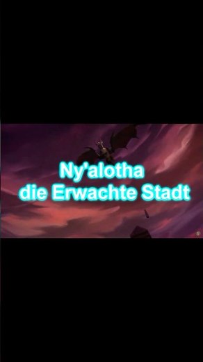 Ny`alotha die erwachte Stadt #worldofwarcraft #shortvideo #gaming #shorts #memes