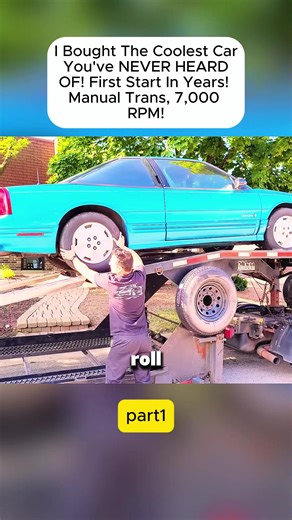 I Bought The Coolest Car You've NEVER HEARD OF! First Start In Years! Manual Trans, 7,000 RPM!