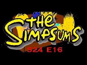 The Simpsums - Season 24 Ep. 16 "Dark Knight Court"