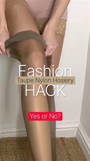 FASHION HACK: Instant Autumn/Fall vibes with nostalgic TAUPE hosiery!