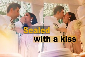 Parineeti Chopra, Raghav Chadha share kiss in latest video from engagement ceremony