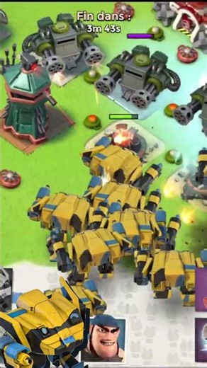 Boom Beach Mech "Cosplay" Skin Gameplay #boombeach #supercellgames #supercell