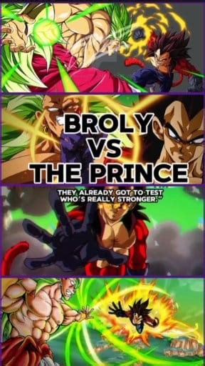 Broly vs The Prince of Saiyan:They already got to test who’s really stronger.” 💥🤜🤛🔥 | Anime Fun