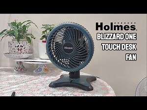 Holmes Blizzard One Touch Desk Fan