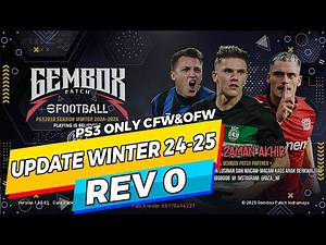 Efootball 2025 Gembox patch winter 2024 2025