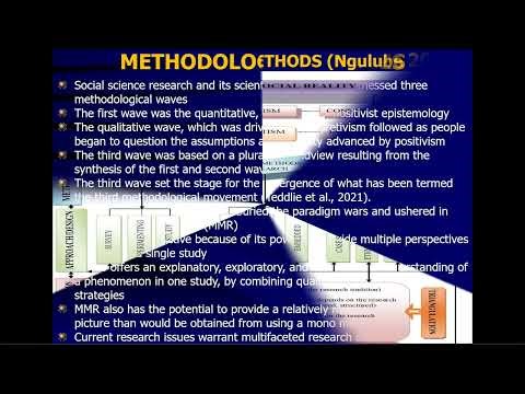 M&D Research Training Workshop - Simple and Complex Mixed Method Designs
