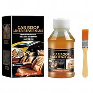 Car Headliner Repair Adhesive - Upholstery & Roof Liner Quick Fix Glue | Strong Bond for Fabric, Leather, | Professional Strength Automotive Interior Adhesive 100ml1pc