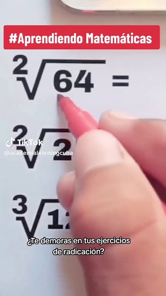 Truco fácil para radicación en matemáticas secundarias