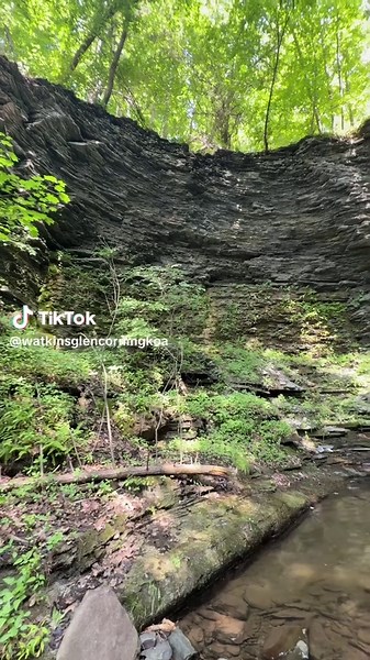 Discovering a Hidden Gem Waterfall in Watkins Glen