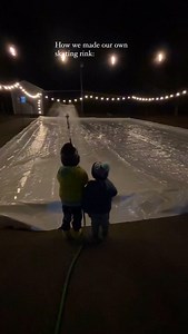 Flooding a rink space creates so much magic for the whole family. Just comment “rink” below and I’ll send you a dm with a step by step guide on how we made this and all the supplies we needed and used. ✨ Share this winter idea with a friend to create more outdoor memories. #kidswhoexplore #outdoorliving #odr #outdoorrink #hockey #hockeynight #skating #skatingwithkids #rink #diy #backyard #canada #canadianrockies | Kids Who Explore