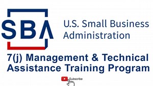 SBA 7(j) Program Explained #sba