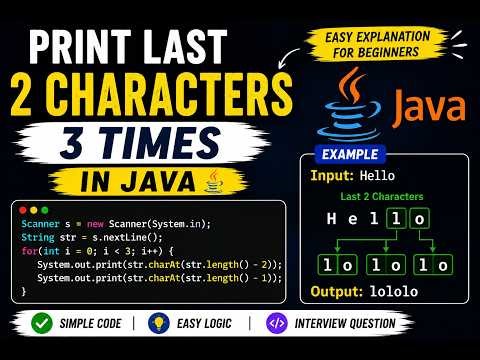 String Manipulation in Java | Shuffle String Logic Explained