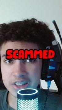 I GOT SCAMMED IN ROBLOX... #roblox #shorts