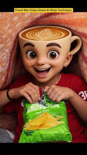 Chips khane ki ninja technique | Indian family #shorts #indian #chaman #relatable #chotabhai