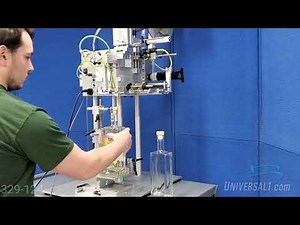 Liquor Bottle Labeling Semi-Automatically