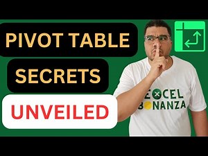 10 ADVANCED PIVOT TABLE TECHNIQUES & TRICKS that only PROS know about