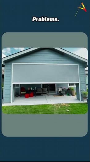This Motorized Screen Took Their Patio to the Next Level!