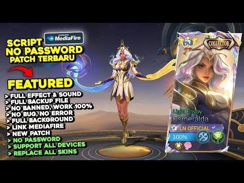 Script Skin Esmeralda Collector - Light Envoy No Password | Patch Terbaru | Full Effect & Voice