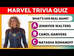 👊💥 50 MARVEL questions | Trvia MARVEL