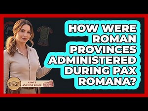 How Were Roman Provinces Administered During Pax Romana? - All About Rome