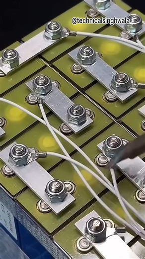 Technical singhwala on Instagram: "How to make lithium prismatic cell #reels #instagram #reelsinstagram #viral #shorts"