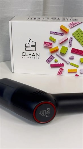 Trying out the Clean My Bricks LEGO Compatible Mini Vacuum