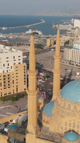 Beirut From Above: Drone Views of Lebanon's Heart.