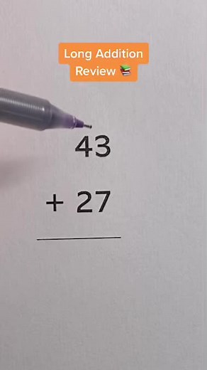 Long Addition Tutorial: Adding and Carrying in Math