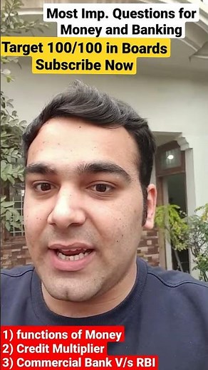 Money and Banking Most Important Ques.🔥| Target 3 Ques and Chapter Complete | LearnKaro Class 12