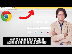 How to change the color of address bar in google chrome?