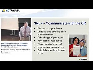 Preoperative planning - rationale and how to do it